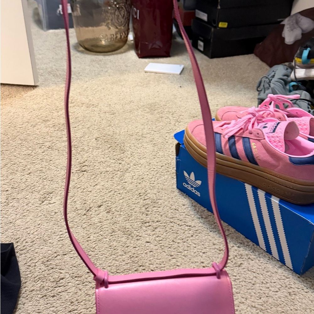 Coach Pink Leather Crossbody Bag - Picture 2 of 3